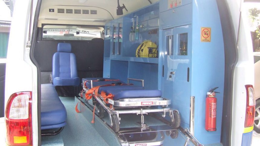 interior ambulance apv